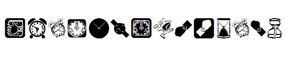 AroundTheClock字体