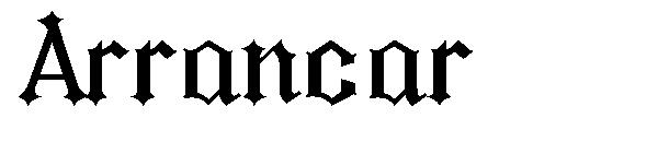Arrancar字体