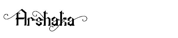 Arshaka字体