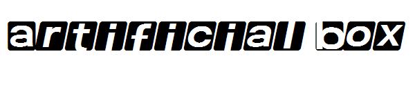 Artificial Box字体