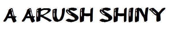 a Arush Shiny字体