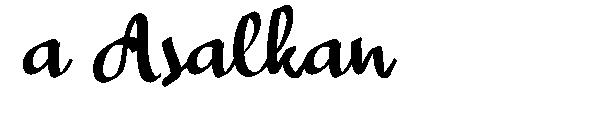 a Asalkan字体