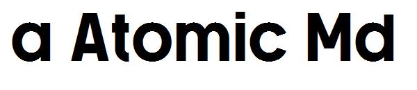 a Atomic Md字体