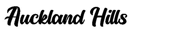 Auckland Hills字体