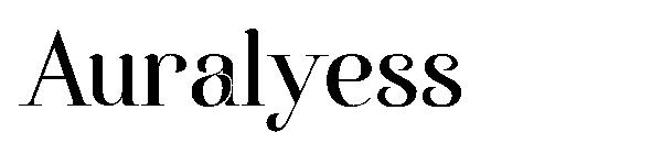 Auralyess字体