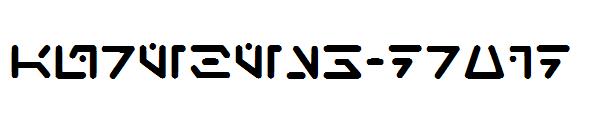 Aurebesh-Droid字体