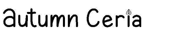 Autumn Ceria字体