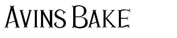 Avins Bake字体