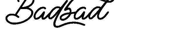 Badbad字体
