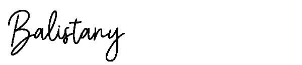 Balistany字体