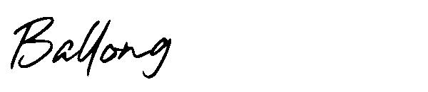 Ballong字体