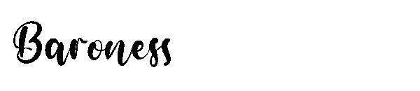 Baroness字体