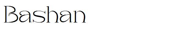 Bashan字体