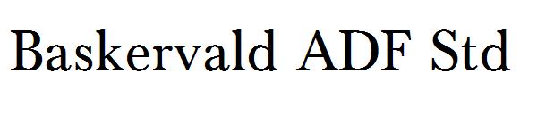 Baskervald ADF Std字体