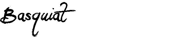 Basquiat字体
