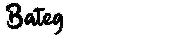 Bateg字体