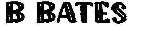b Bates字体