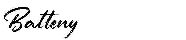 Batteny字体