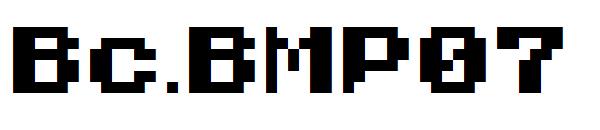 Bc.BMP07字体