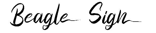 Beagle Sign字体