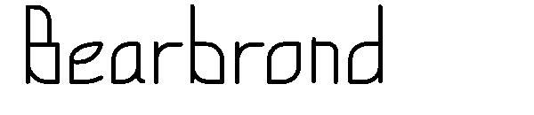 Bearbrond字体