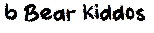 b Bear Kiddos字体