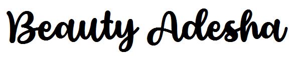 Beauty Adesha字体