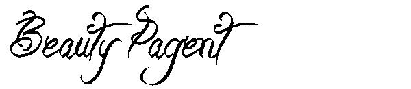Beauty Pagent 字体
