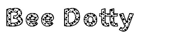 Bee Dotty字体