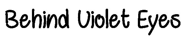 Behind Violet Eyes字体