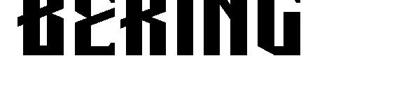 Beking字体