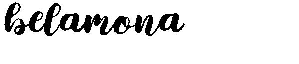 belamona字体