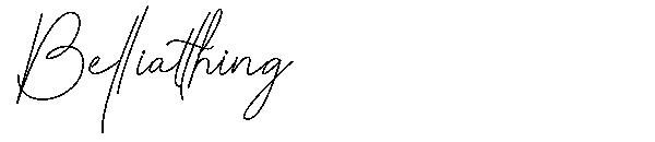 Belliatthing字体