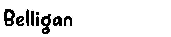 Belligan字体