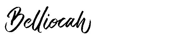 Belliocah字体
