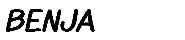 Benja字体