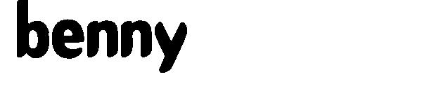 Benny字体