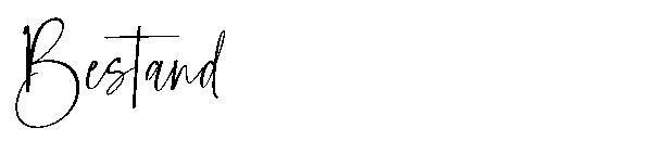 Bestand字体