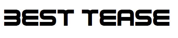 Best Tease字体