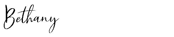Bethany字体