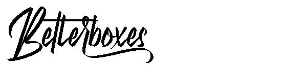Betterboxes字体