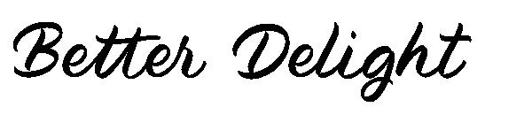 Better Delight字体