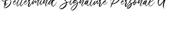 Bettermind Signature Personal U字体