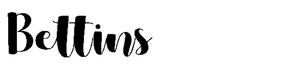 Bettins字体