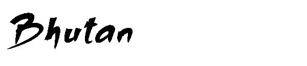 Bhutan字体