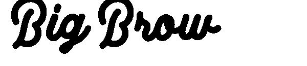 Big Brow字体