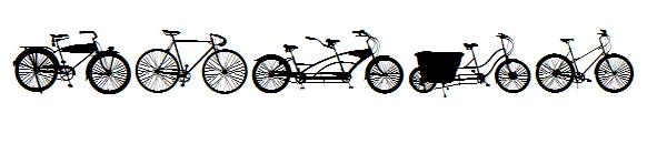 BIKES字体