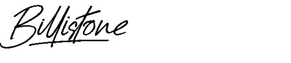 Billistone字体