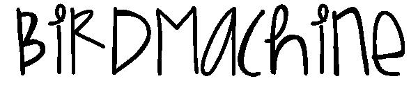 BirdMachine字体