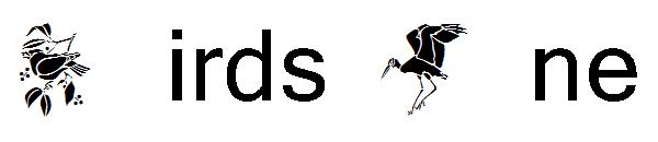 Birds One字体